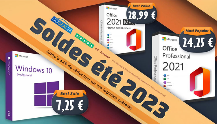 Soldes d'été Godeal24