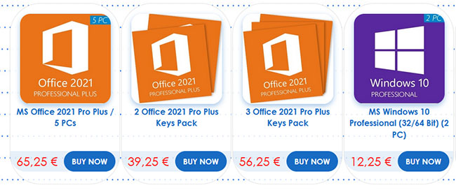 Office 2021 à 13€ Windows 10 à 7€ pour la rentrée Godeal24 | Bhmag  Office 2021 à 13€ Windows 10 à 7€ pour la rentrée Godeal24
