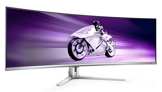 Philips Evnia 49M2C8900 : un écran gaming 49" haut de gamme | Bhmag Philips Evnia 49M2C8900