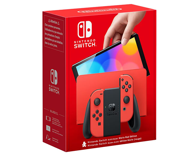 C'est officiel : nouvelle Nintendo Switch le mois prochain | Bhmag Nintendo Switch rouge