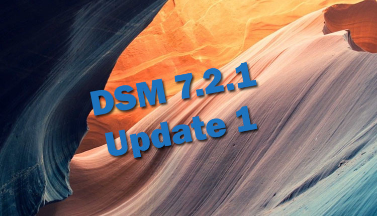 DSM 7.2.1 update 1