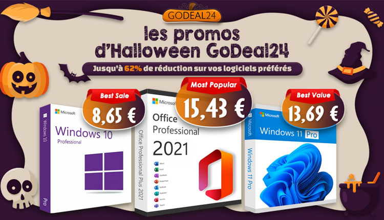 Comment acheter une clé de produit Office 2021 à vie pour 13€ ? Obtenez une  licence Windows moins chère chez Godeal24 !