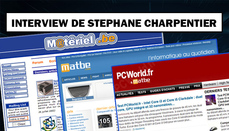 Interview de Stéphane Charpentier