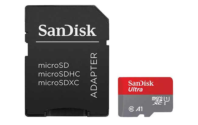 Carte Mémoire Micro SD XC 2 to + Adaptateur SD 2000 Go Pro : :  Informatique