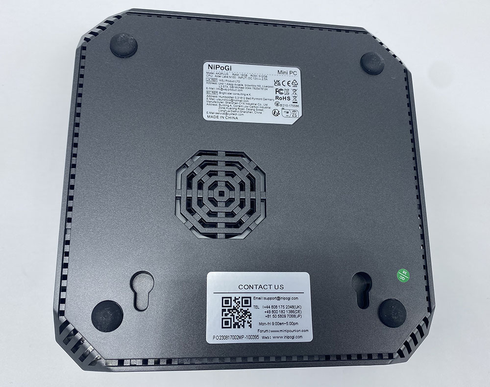 Test du mini pc NiPoGi AK2 Plus un PC rikiki très bon marché - Page 2 | Bhmag Test du mini pc NiPoGi AK2 Plus un PC rikiki très bon marché - Page 2