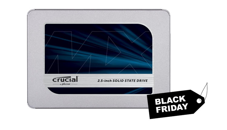 Cyber Monday : le SSD Crucial MX500 de 4 To tombe à 174€