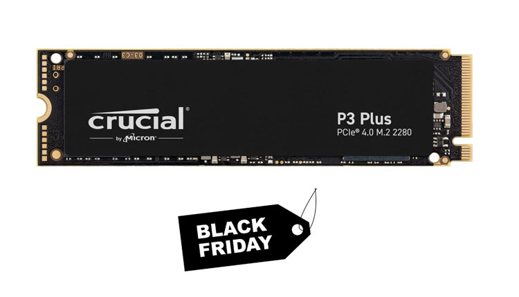 Black Friday : SSD M2 Crucial P3 Plus 4 To est bradé à 190€