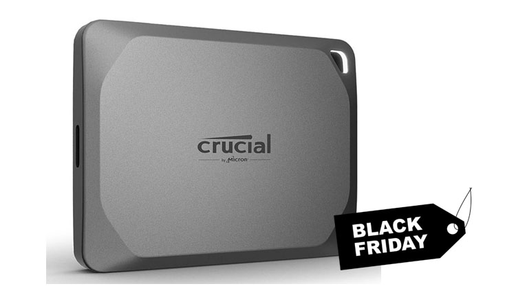 Crucial Disque dur SSD externe 4To X9 pro pas cher 