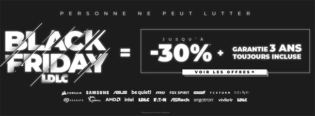 Black Friday : LDLC offre 5% de remise sur tout le site | Bhmag Black Friday : LDLC offre 5% de remise sur tout le site