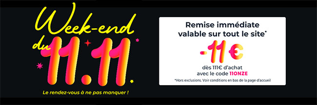 CDicount offre 11€ de réduction pour le Singles Day | Bhmag CDicount offre 11€ de réduction pour le Singles Day