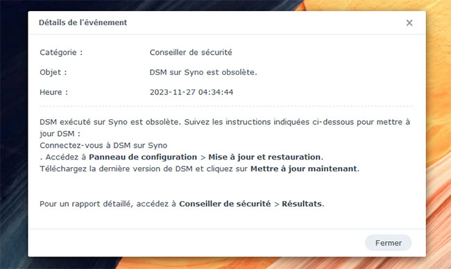  Une mise à jour importante de DSM dispo pour NAS Synology
