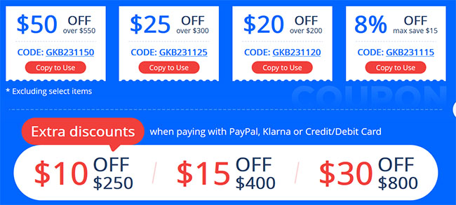 Bon Plan : des codes promos Geekbuying pour le Singles Day | Bhmag Bon Plan : des codes promos Geekbuying pour le Singles Day