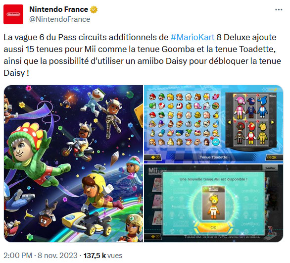  La vague 6 de Mario Kart 8 Deluxe est enfin disponible !