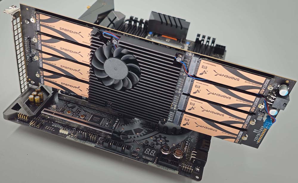  Ca vous dit d'ajouter 16 ou 21 SSD M.2. dans votre PC ?