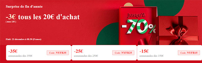 Plein de codes promos Aliexpress et Geekbuying pour Noël | Bhmag  Plein de codes promos Aliexpress et Geekbuying pour Noël