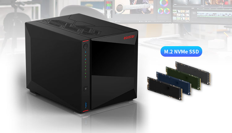 Les NAS ASUSTOR supportent les SSD M.2. NVMe de 8 To