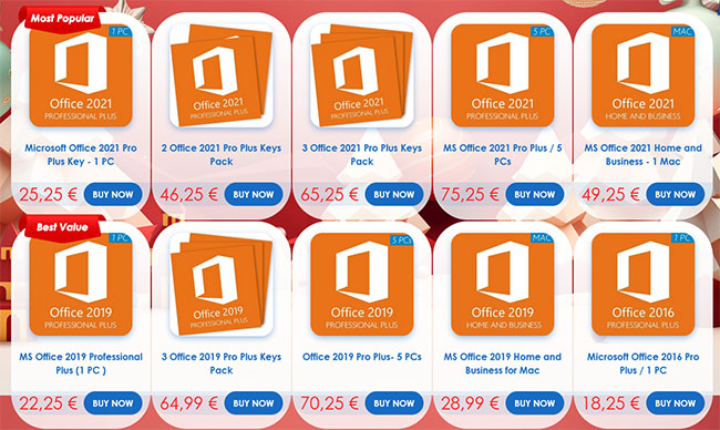  Obtenez Windows 11 Pro à vie pour 10€, Office 2021 pour 15€