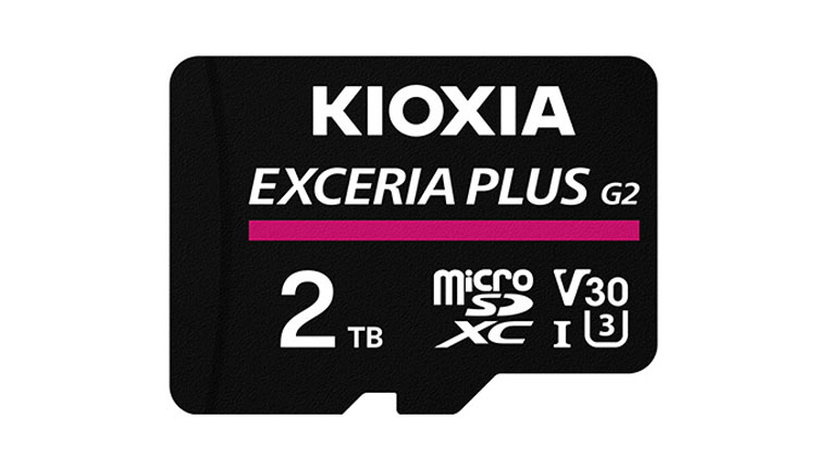 Nouveau record : Kioxia dévoile une micro SDXC de 2 To !