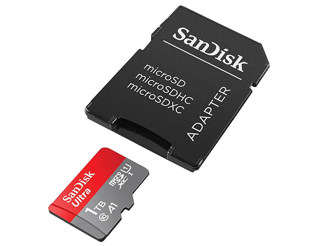  Vente flash : 100€ la carte micro SDXC SanDisk Ultra de 1 To
