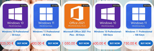  MS Office 2021 à 15€ et Windows 11 à 10€ soldes Godeal24