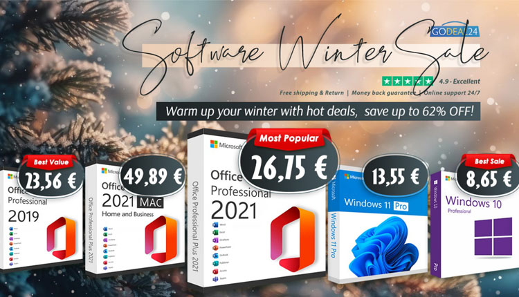 MS Office 2021 à 15€ et Windows 11 à 10€ soldes Godeal24