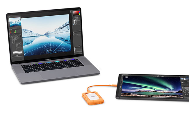  LaCie dévoile un SSD portable véloce (2000 Mo/s) et renforcé