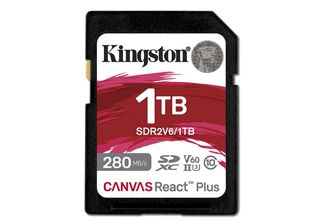 Kingston lance une carte SD de 1 To qui supporte 280 Mo/s | Bhmag  Kingston lance une carte SD de 1 To qui supporte 280 Mo/s