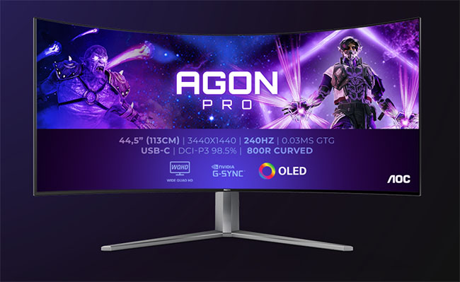 AGON by AOC dévoile l'écran gaming 44" AGON PRO AG456UCZD | Bhmag  AGON by AOC dévoile l'écran gaming 44" AGON PRO AG456UCZD