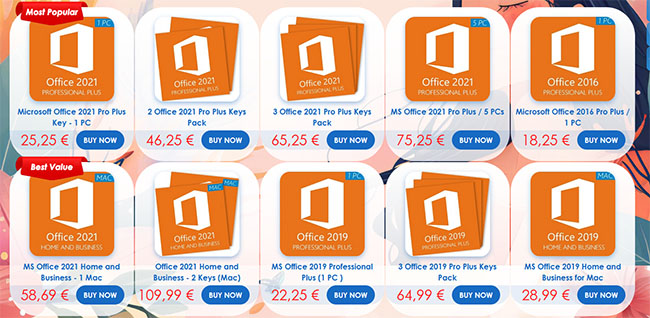 Vente flash : Office 2021 et Windows 11 dès 10€ sur Godeal24 | Bhmag Vente flash : Office 2021 et Windows 11 dès 10€ sur Godeal24