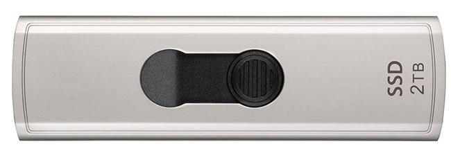  Transcend présente un SSD de la taille d'une clé usb