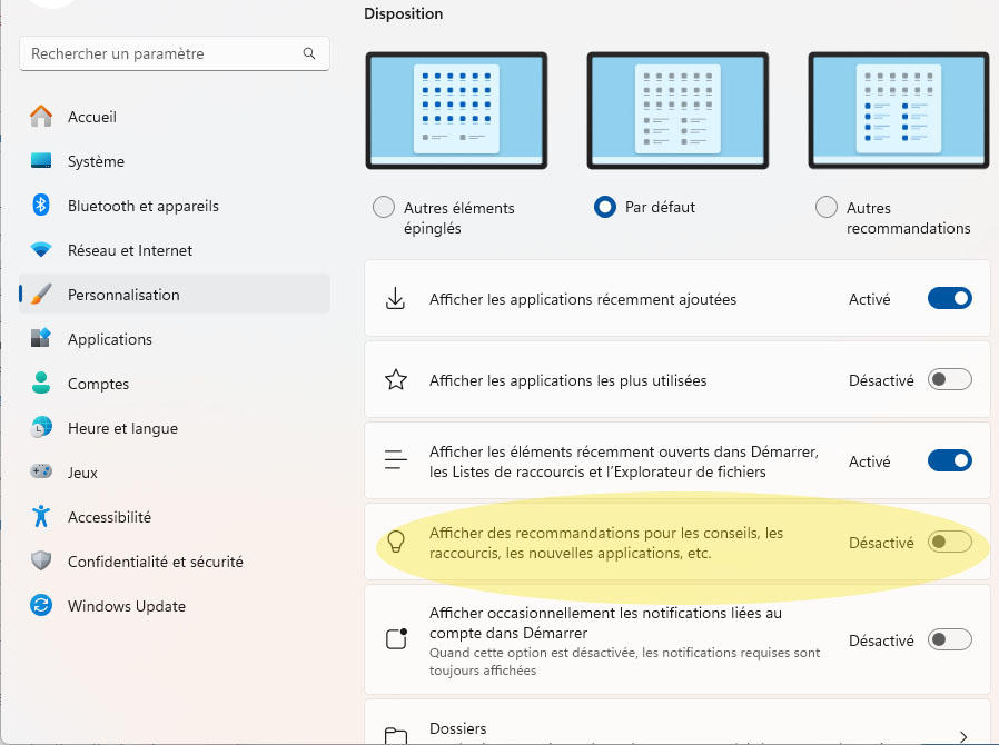 Comment supprimer la pub du menu démarrer de Windows 11 ? | Bhmag Comment supprimer la pub du menu démarrer de Windows 11 ?