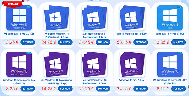  Les licences à vie de MS Office 2021 et Windows 11 dès 11€