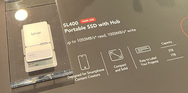  Des SSD portables en veux-tu en voilà chez LEXAR !