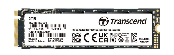  Trois nouvelles références de SSD M.2. chez Transcend