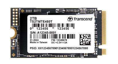  Trois nouvelles références de SSD M.2. chez Transcend