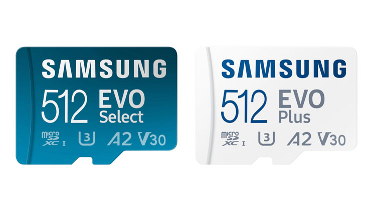 Samsung augmente les débits des micro SDXC EVO Plus et EVO Select