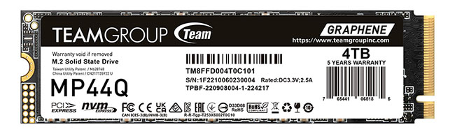 Team Group présente un nouveau SSD M.2. : le MP44Q | Bhmag Team Group présente un nouveau SSD M.2. : le MP44Q