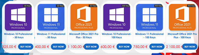  French Days Microsoft Office 2021 et Windows 11 à 10 balles