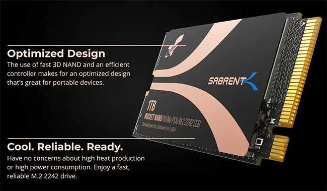 Un premier SSD 2242 chez Sabrent : le Rocket Nano 2242 | Bhmag Un premier SSD 2242 chez Sabrent : le Rocket Nano 2242