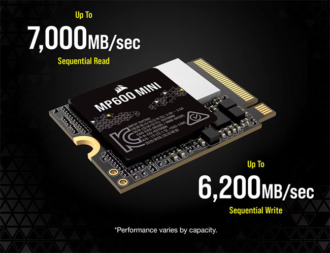 Corsair lance un SSD M.2. au format 2230 de 2 To | Bhmag Corsair lance un SSD M.2. au format 2230 de 2 To