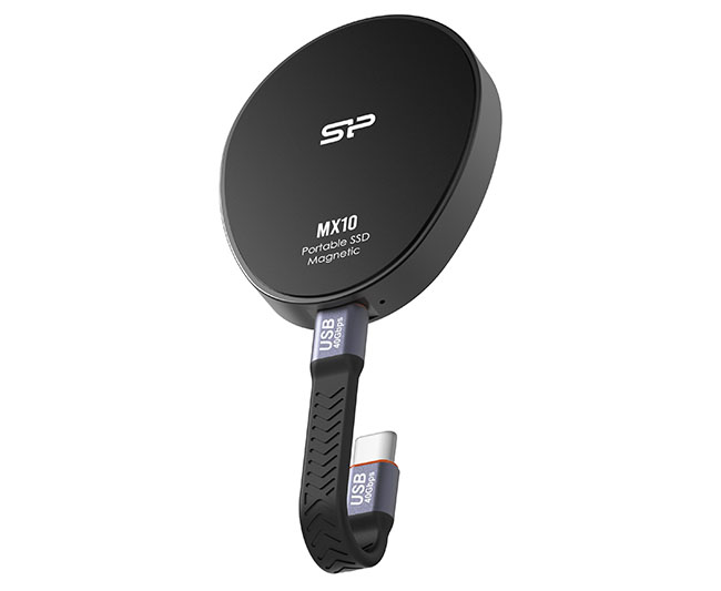  Silicon Power présente un SSD portable étrange : le MX10