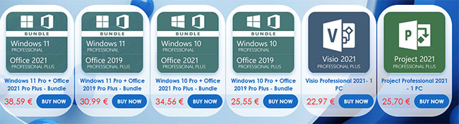  Microsoft Office 2021 et Windows 11 dès 10€ chez Godeal24