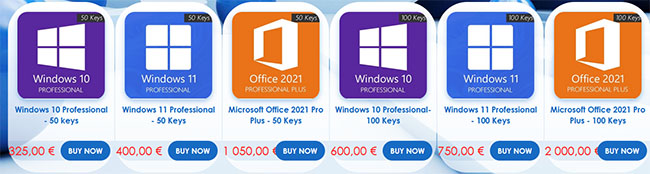  Microsoft Office 2021 et Windows 11 dès 10€ chez Godeal24