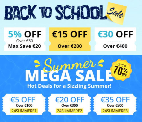  Des codes promos Geekbuying et Aliexpress pour la rentrée