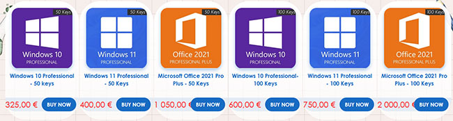  Pour la rentrée M Office et Windows 11 dès 10€ sur Godeal24