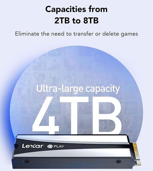 LEXAR Play 2280 : un nouveau SSD M.2. pour PC et consoles | Bhmag LEXAR Play 2280 : un nouveau SSD M.2. pour PC et consoles