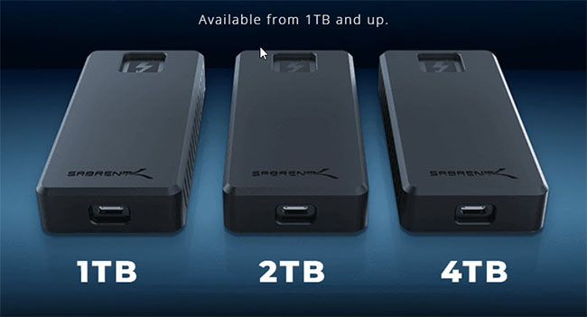 Un premier SSD Thunderbolt 5 chez Sabrent (maj) | Bhmag Un premier SSD Thunderbolt 5 chez Sabrent (maj)