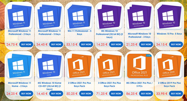  C'est de retour MS Office 2021 et Windows 11 Pro à vie à 10€