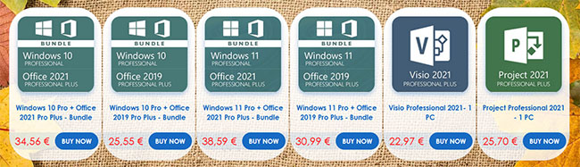  C'est de retour MS Office 2021 et Windows 11 Pro à vie à 10€