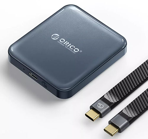 Orico A20Plus MagPro : mini SSD portable pour iPhone 15 Pro | Bhmag  Orico A20Plus MagPro : mini SSD portable pour iPhone 15 Pro